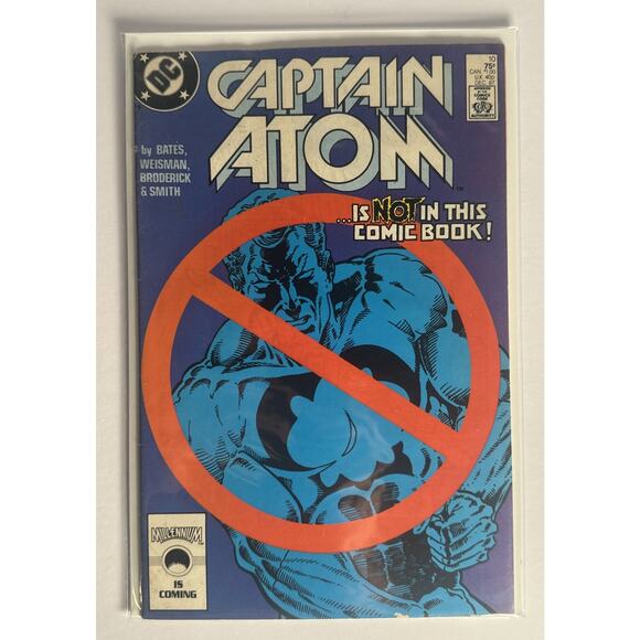 CAPTAIN ATOM #10 VOL. 3 9.0 DC COMIC BOOK CM4-158 - Picture 1 of 3
